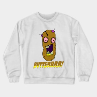 Zombie Potato Butter Scream Crewneck Sweatshirt